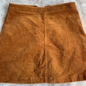 Forever 21 Corduroy Mini Skirt